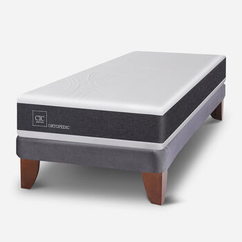 Cama Europea 1 Plaza Ortopedic