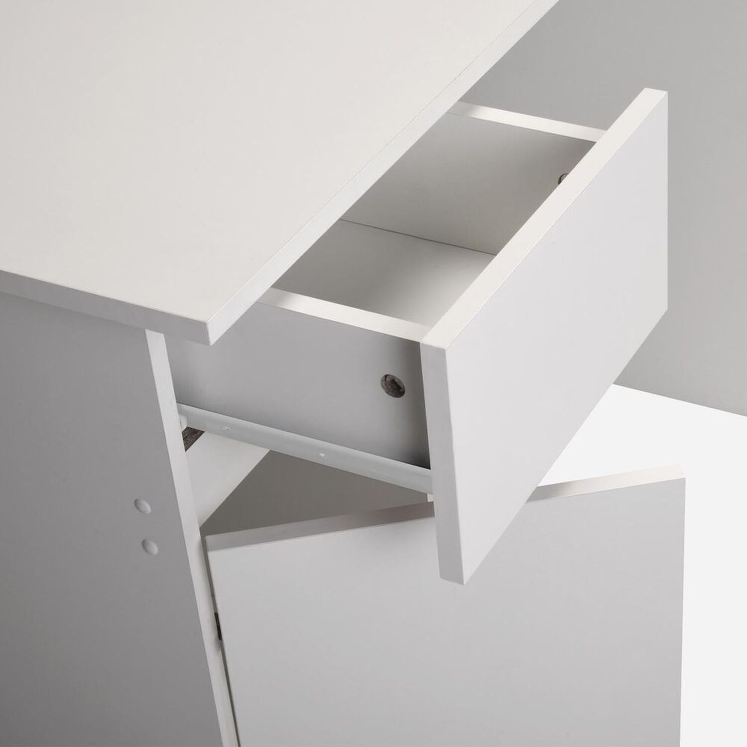 Escritorio 1 Puerta 1 Caj&oacute;n New Blanco