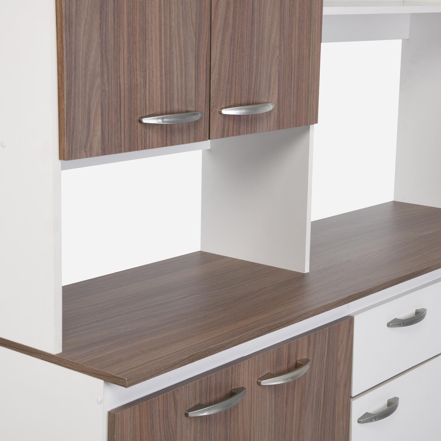 Mueble de Cocina 5 Puertas 1 Caj&oacute;n Paula 150x180x45 Cm