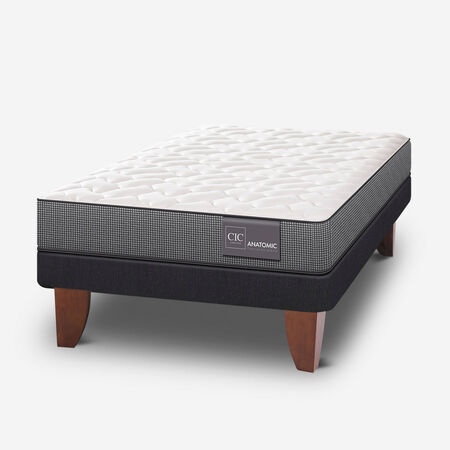 Cama Europea 1,5 Plazas Anatomic