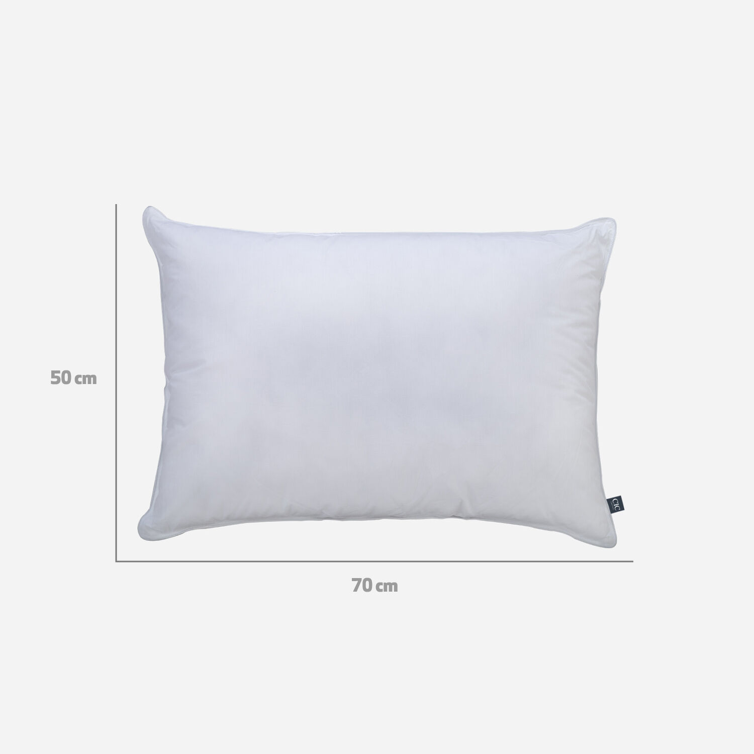 Pack 2 Almohadas Down Alternative Soft Sleep 50 X 70 cm