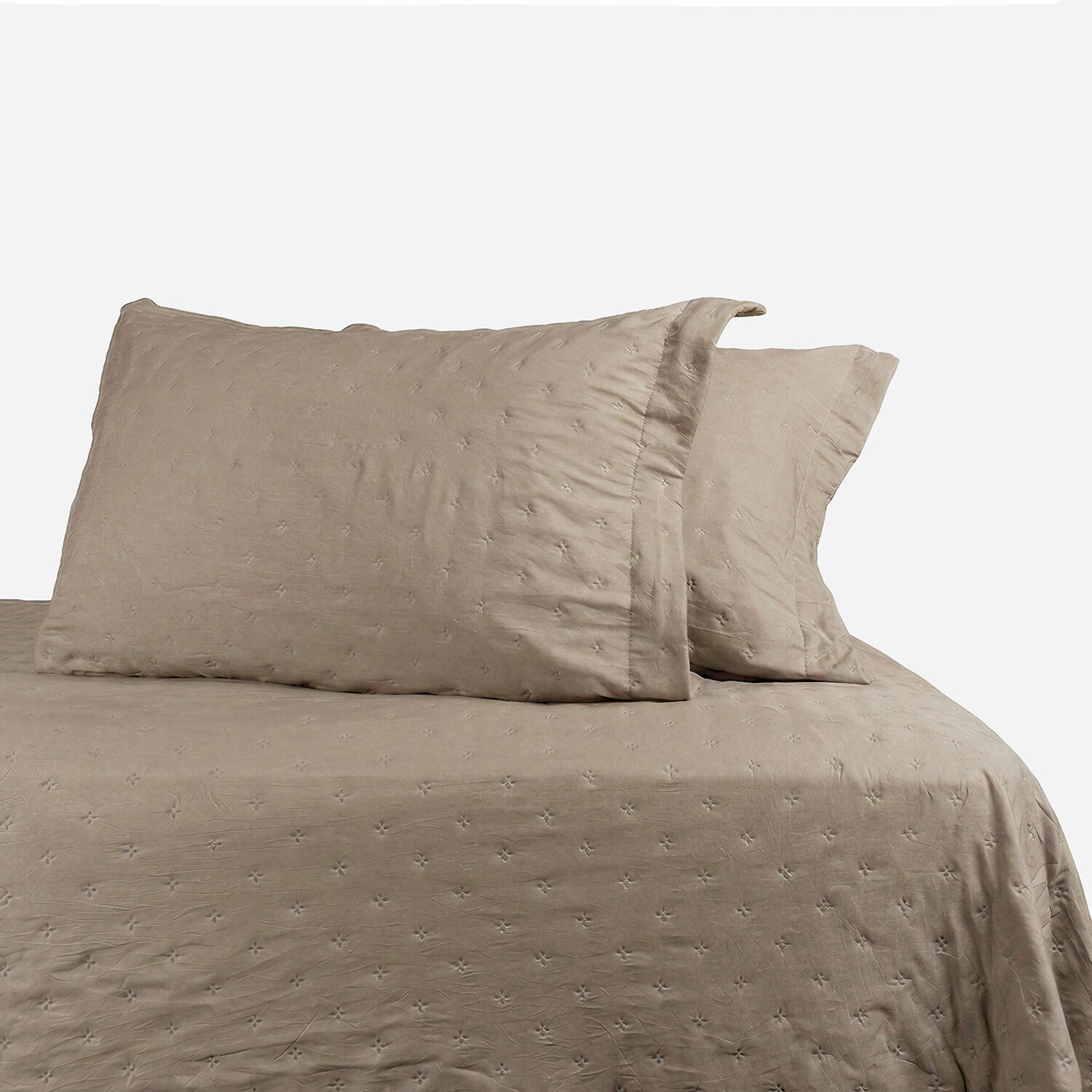 Quilt Super King Microfibra Taupe