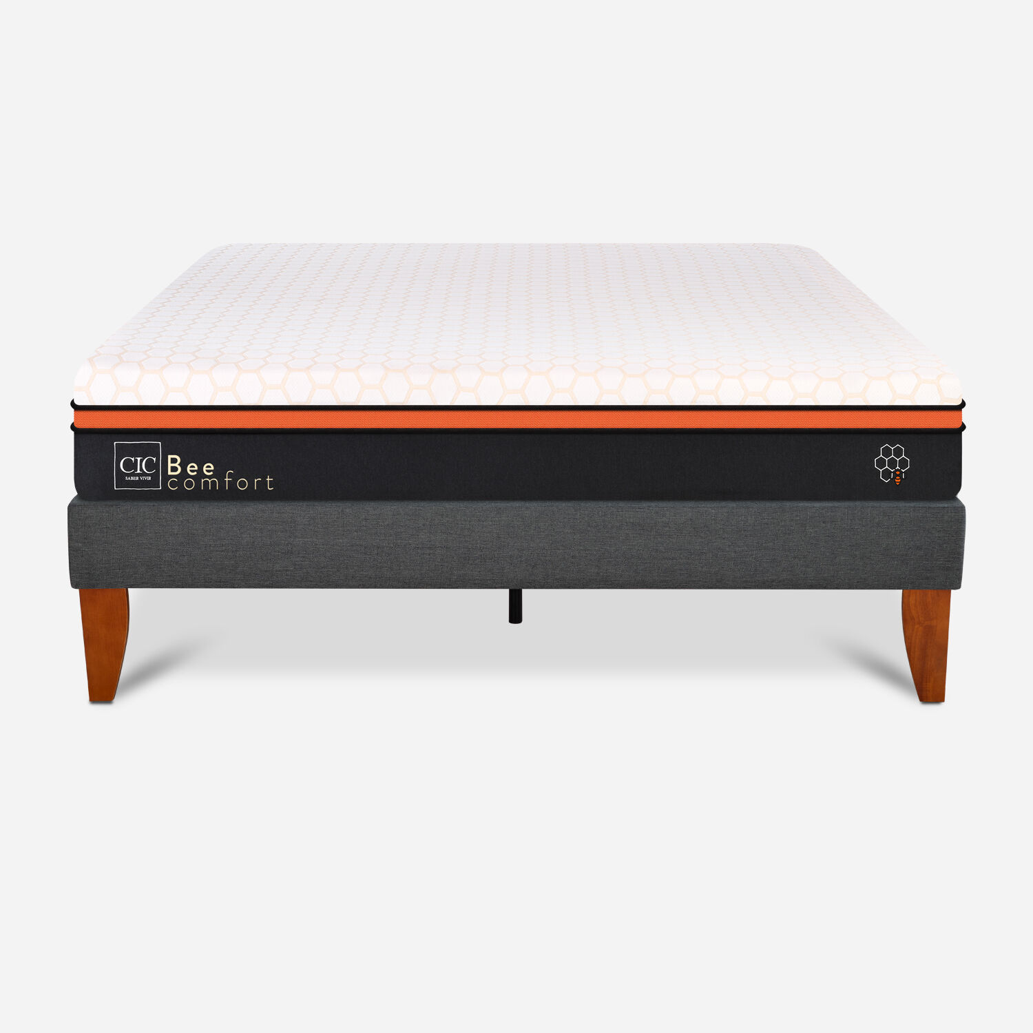 Cama Europea Box 2 Plazas Bee Comfort 150x200