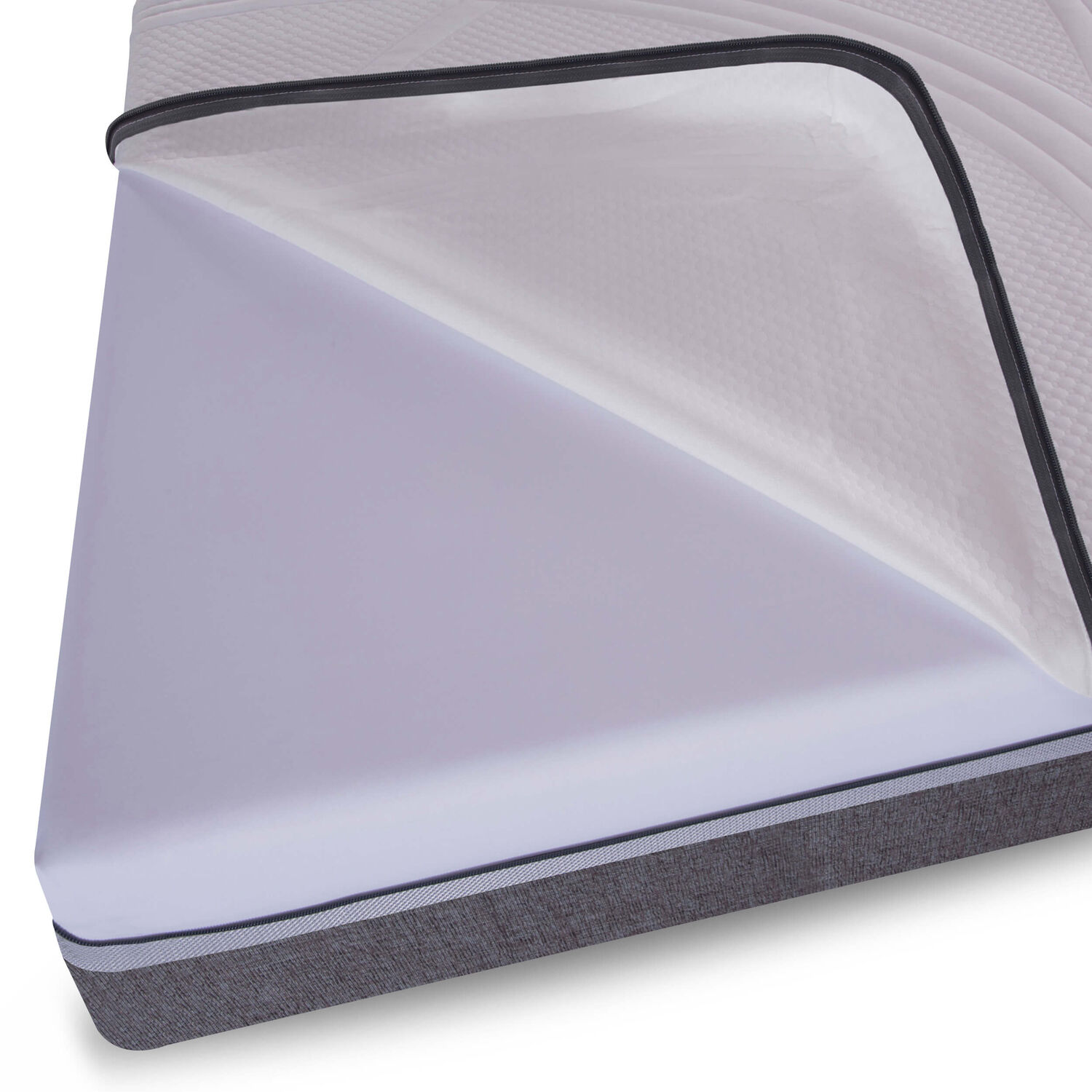 Cama Europea 2 Plazas Ortopedic Advance Base Normal + Set Espresso