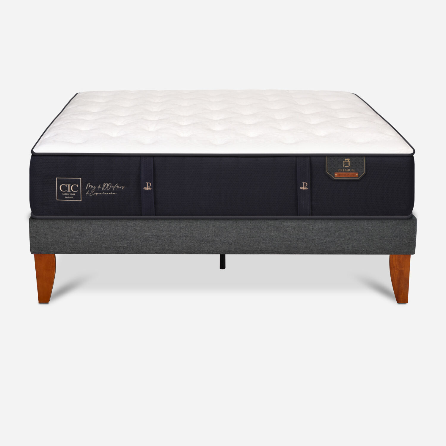 Cama Europea Box 2 Plazas Premium