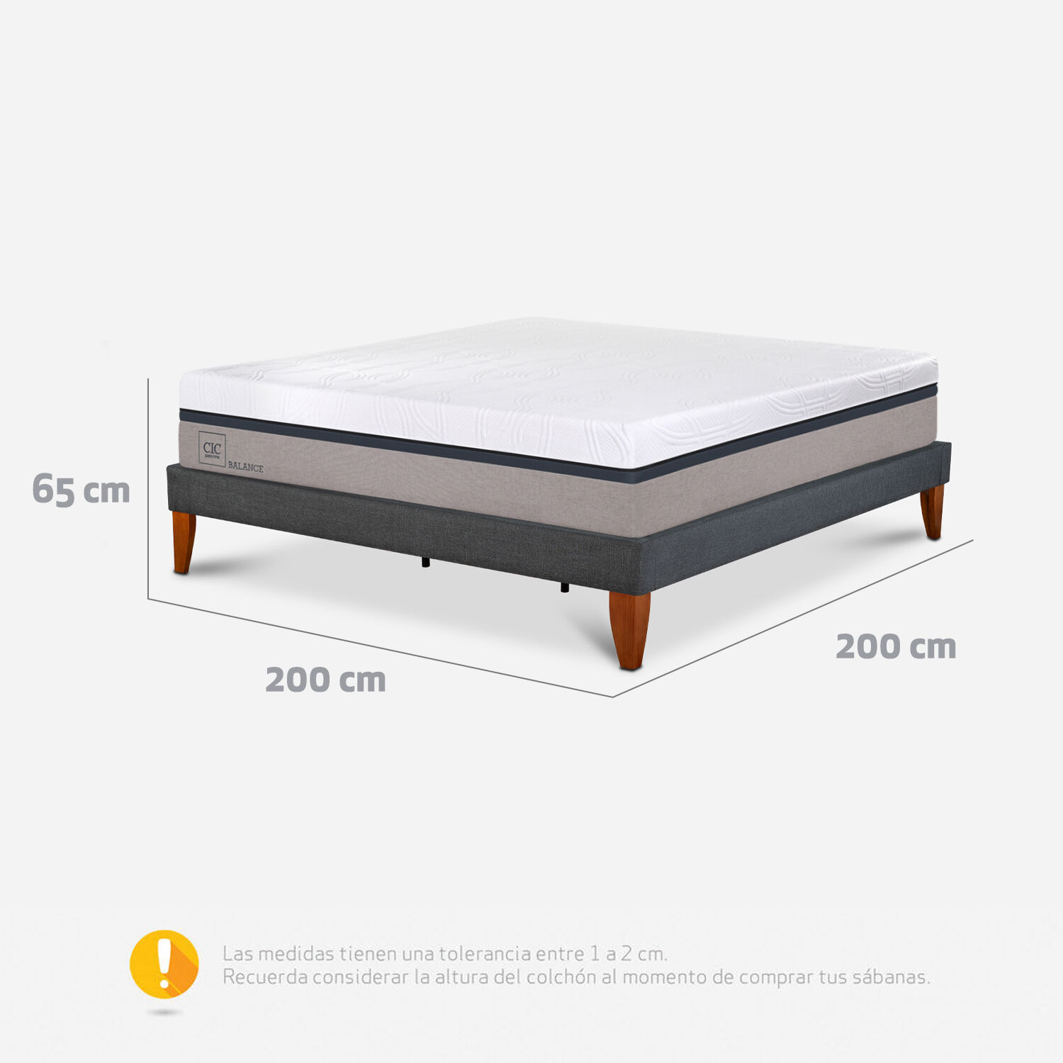 Cama Europea Box Super King Balance 