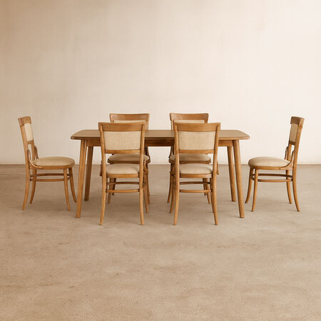 Comedor 6 Sillas Extensible Nottingham