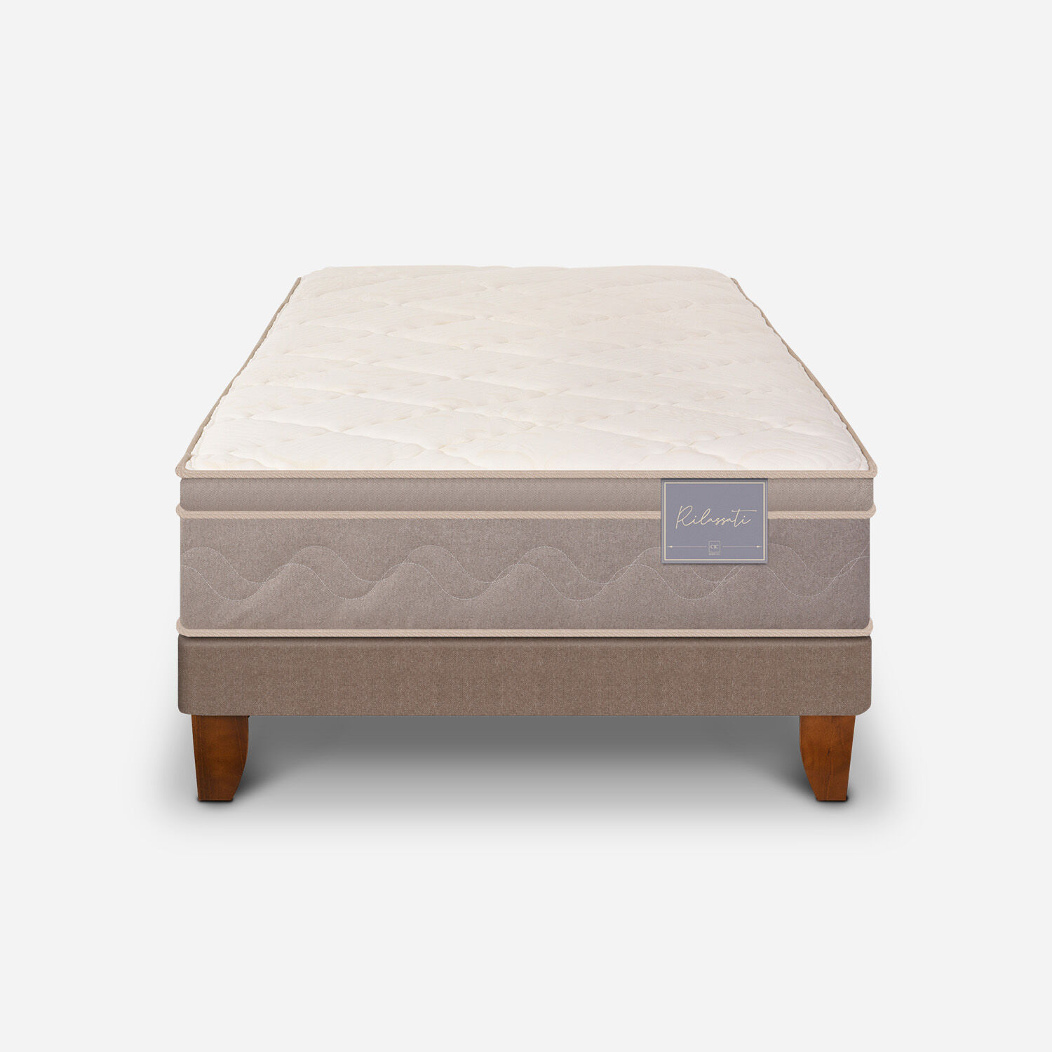 Cama Europea 1,5 Plazas Rilassati