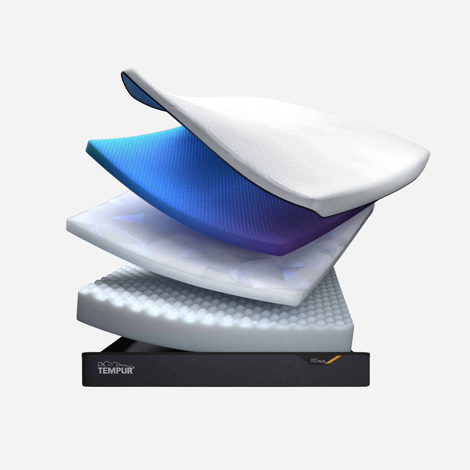 Colch&oacute;n TEMPUR&reg; King Proplus Smartcool Medium-Firm 180 x200x25