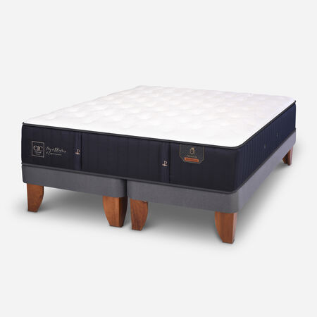 Cama Europea 2 Plazas Premium Base Dividida