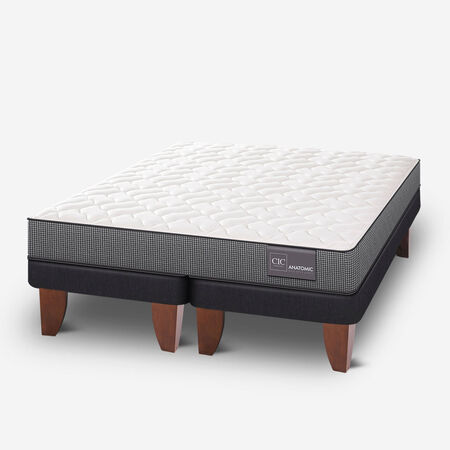 Cama Europea 2 Plazas Anatomic Base Dividida