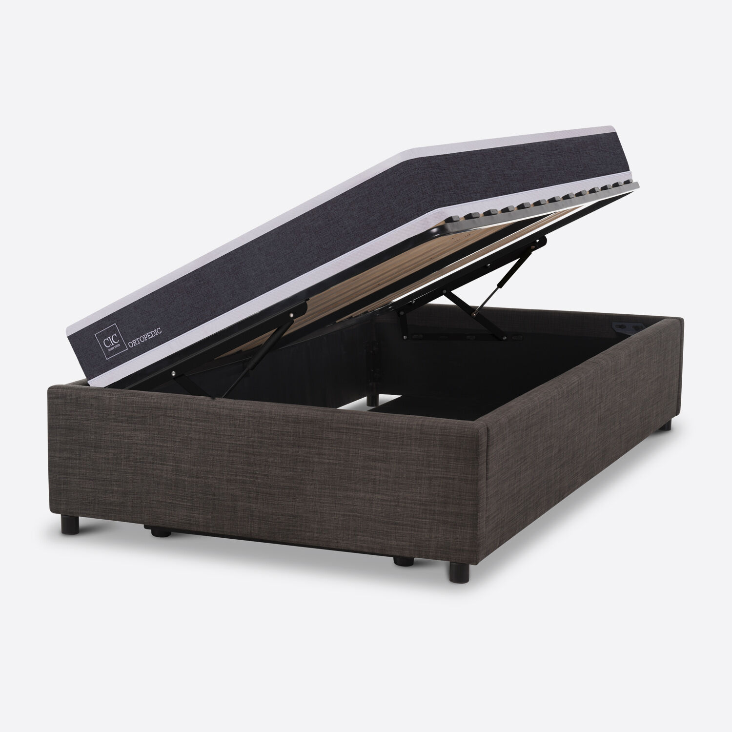 Cama Space Box 1,5 Plazas Ortopedic