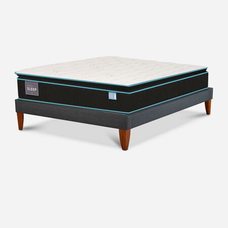 Cama Europea Box 2 Plazas Green Sleep 