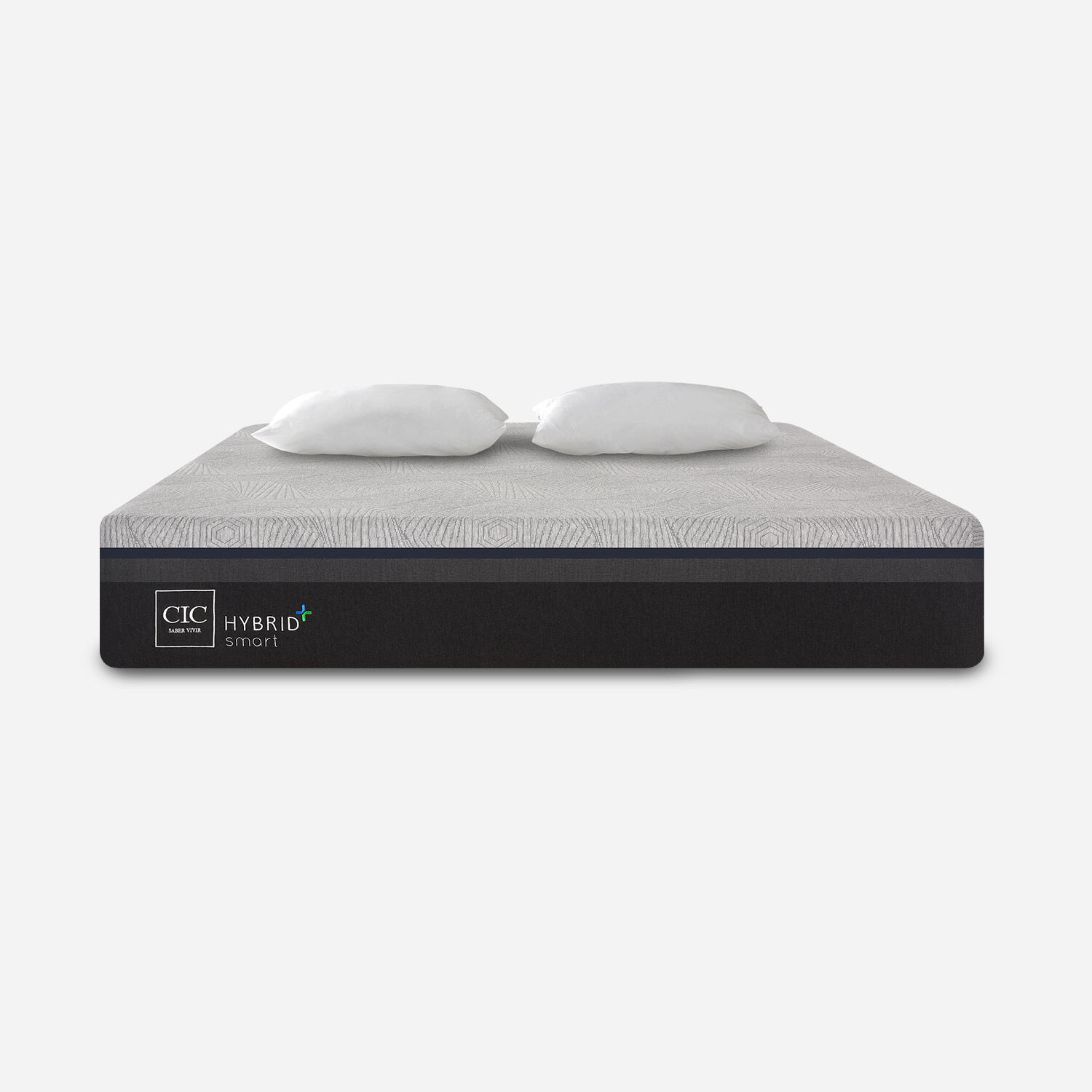 Colch&oacute;n 2 Plazas Hybrid Plus 150x200 + Almohadas Viscoel&aacute;sticas