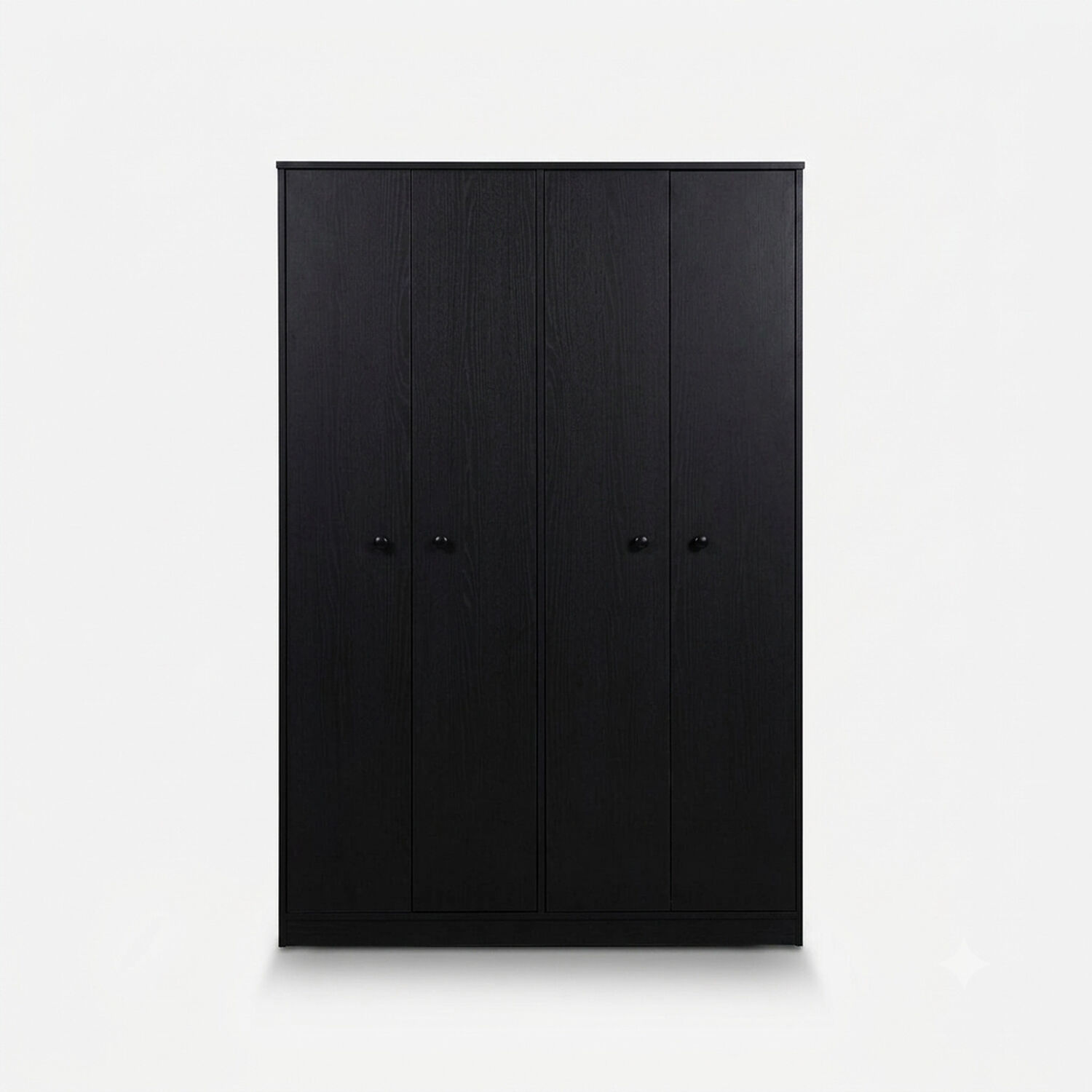 Cl&oacute;set Lucerna Cuatro Puertas Black