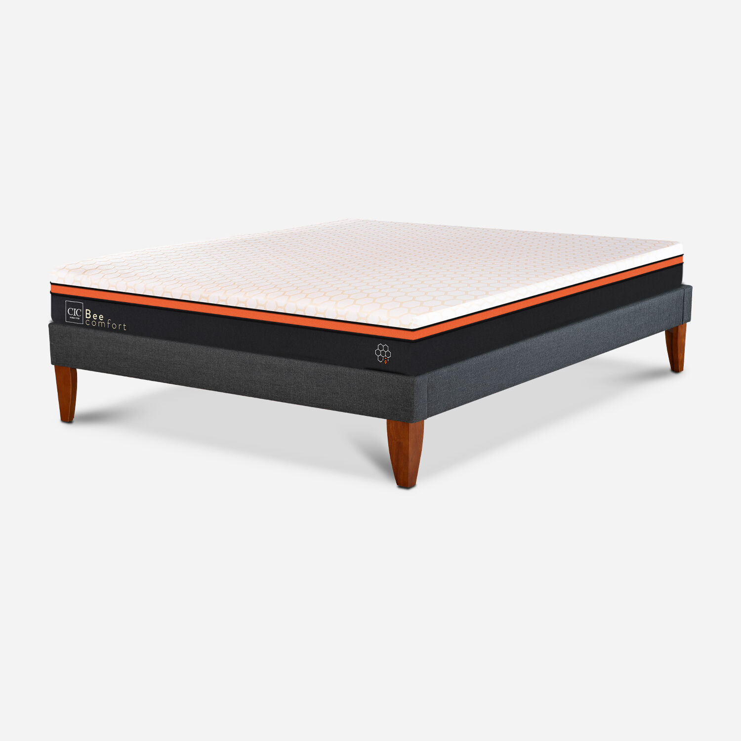 Cama Europea Box 2 Plazas Bee Comfort 150x200
