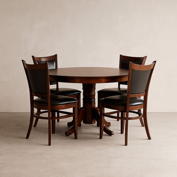Comedor 4 Sillas Calabria Chocolate