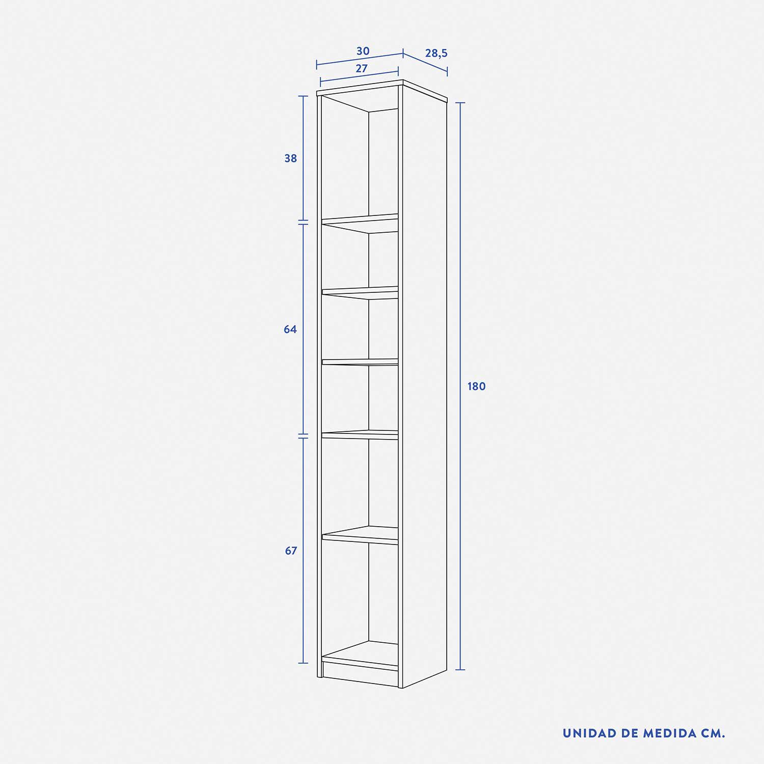 Set de Ba&ntilde;o Estante 2 Puertas 1 Repisa + Vanitorio + Estante Organizador Blanco