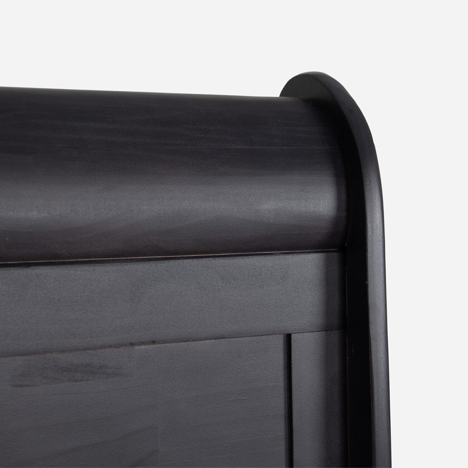 Cama Europea King Super Premium + Respaldo Mir&oacute; Negro