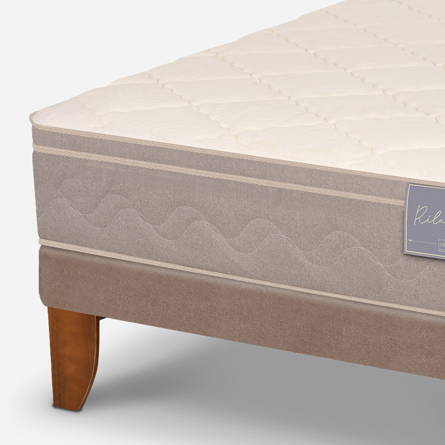 Cama Europea 1,5 Plazas Rilassati