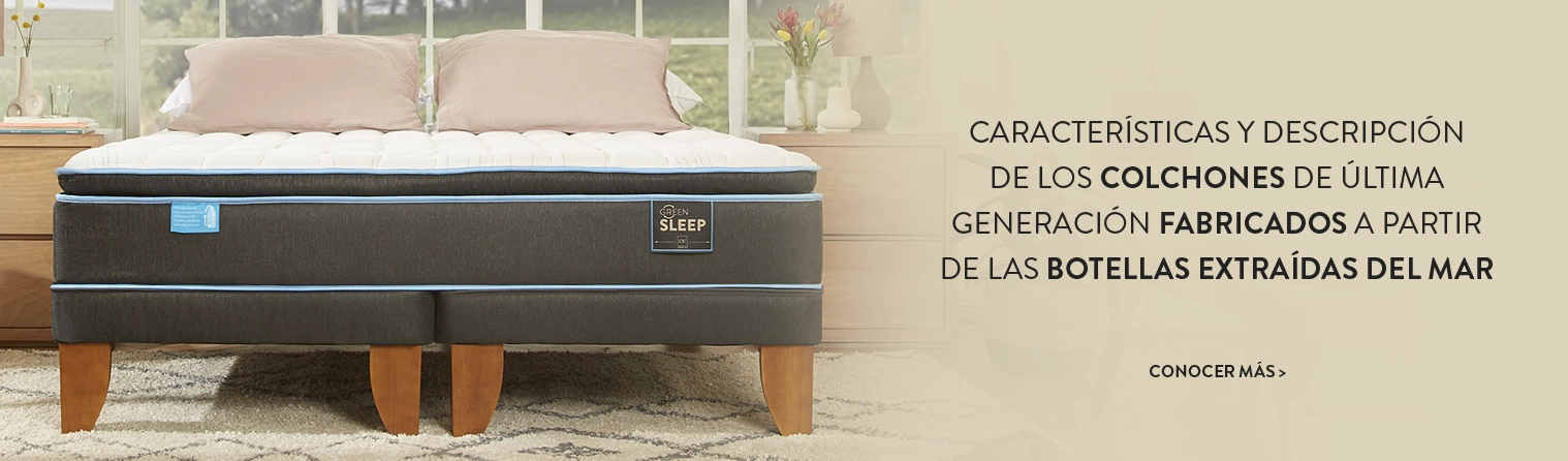 Colchones Green Sleep y Green Smart