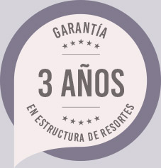 Garantia de 3 años Colchones Excellence Plus