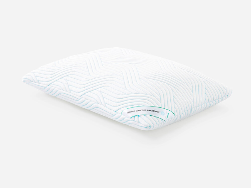 Almohada Comfort Smartcool M 70x50 Cm Blanco Azul