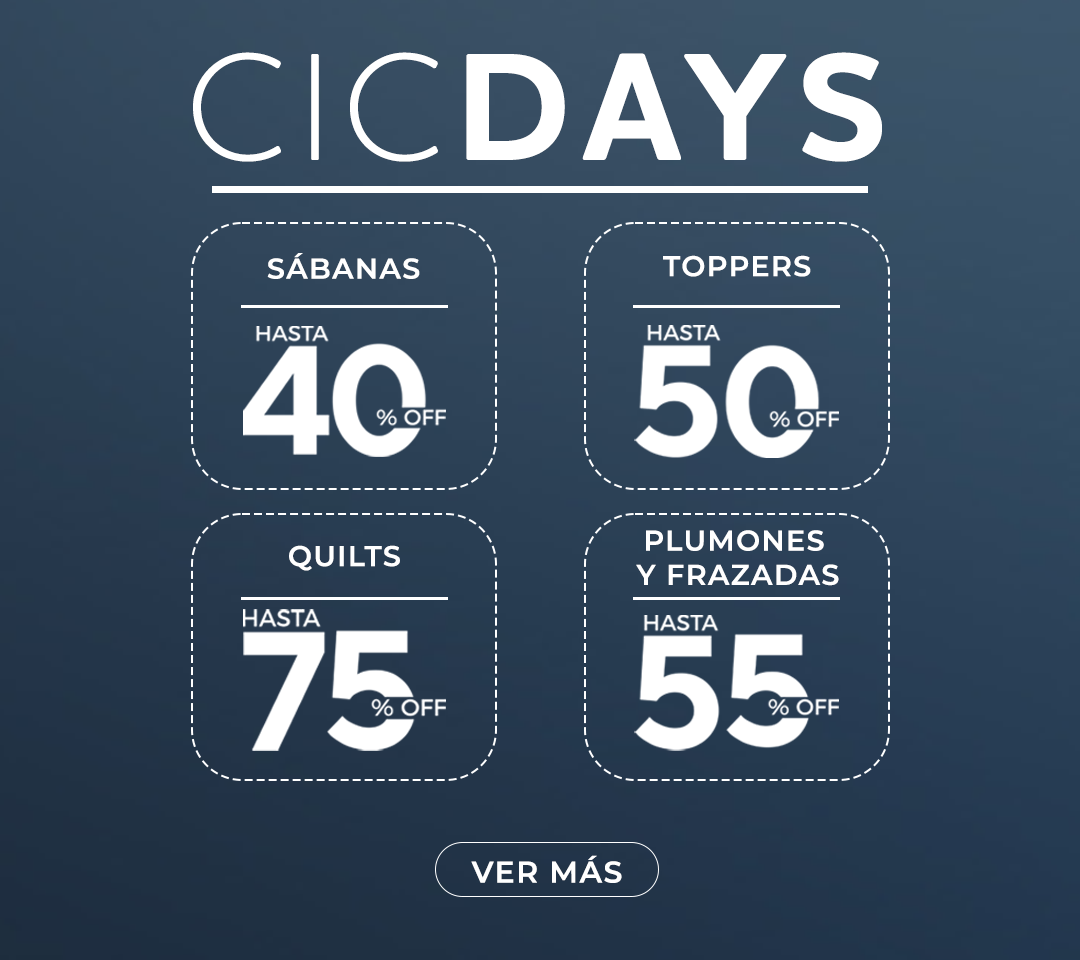 Oferta Ropa de Cama CIC DAYS