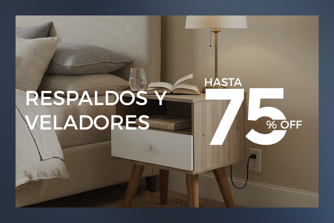 Categoría Respaldos y Veladores