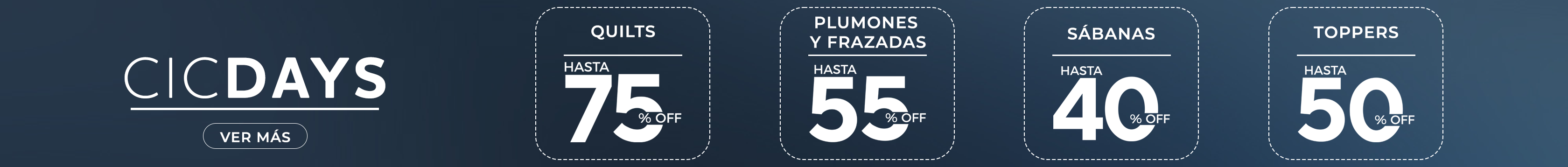 Oferta Ropa de Cama CIC DAYS