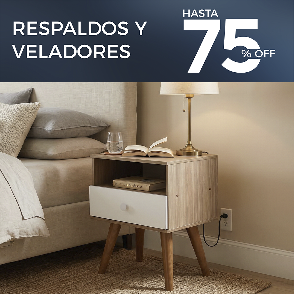 Categoría Respaldos y Veladores