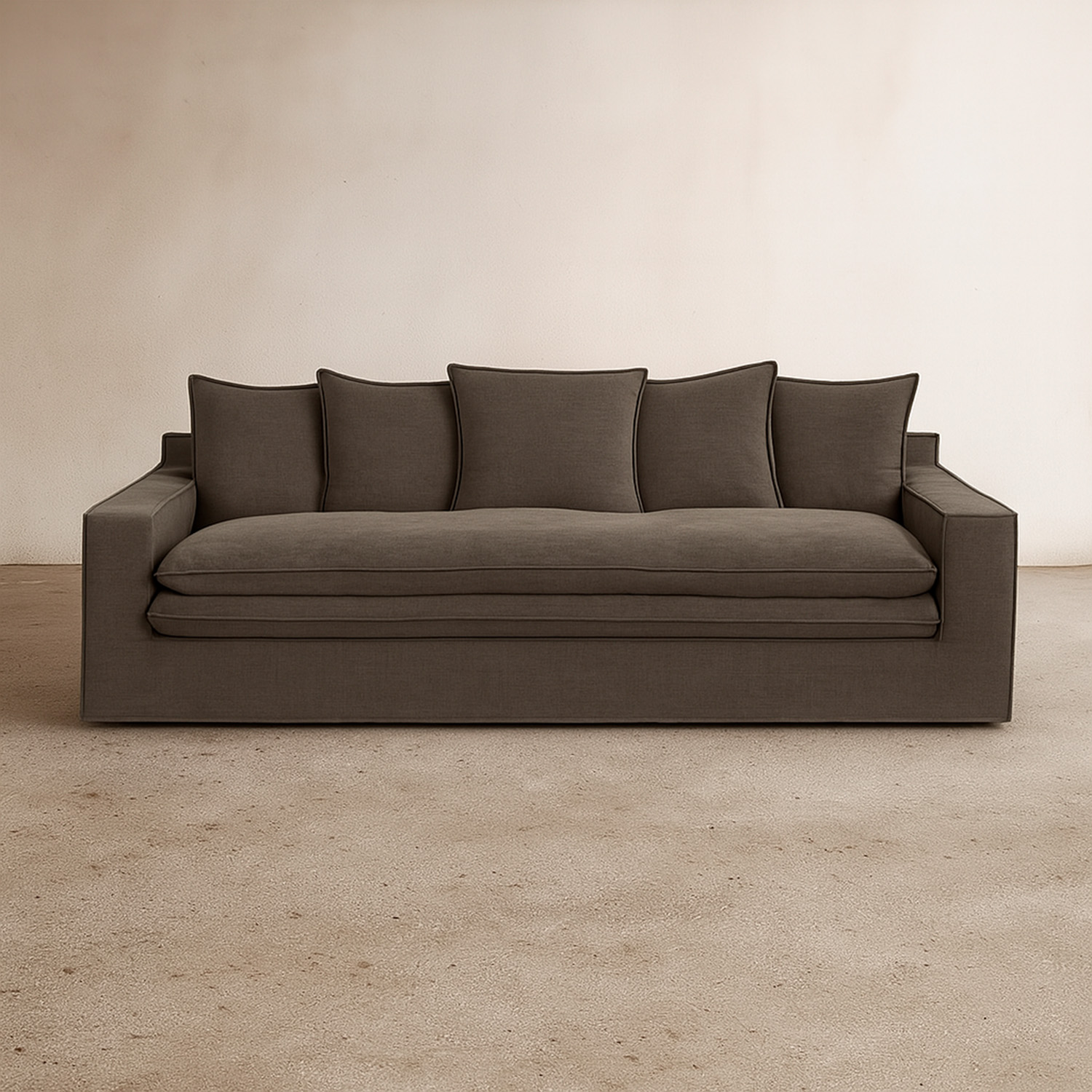 Sofá 3,5 Cuerpos Helsinki Gris | CIC