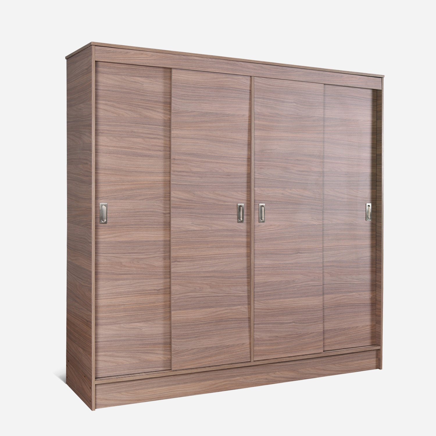Clóset 4 Puertas Corredera Maule Walnut CIC Retail Clóset 4 Puertas Corredera Maule Walnut CIC Retail